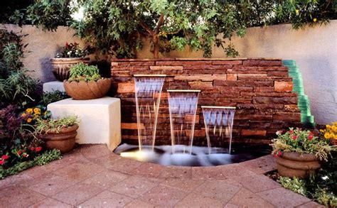 15 Outdoor Wall Fountain Designs to Inspire You. - House And Decors