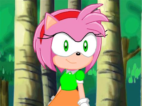 Classic Amy Rose version II by FoxtailBoyd on DeviantArt