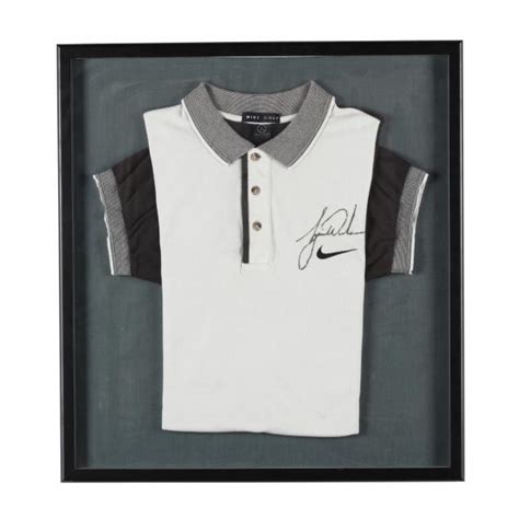 Tiger Woods Signed Nike Golf Shirt (Lot 273 - The March Estate ...