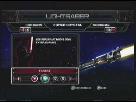 TFU- Lightsaber Color and power crystal guide Part 1 - YouTube