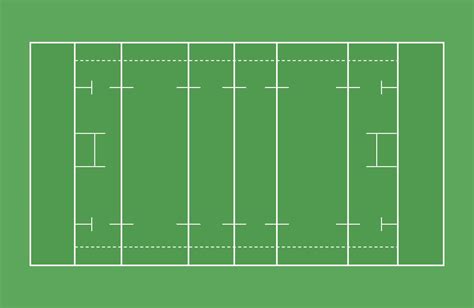 rugby pitch union markings field illustration 37905091 Vector Art at Vecteezy