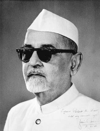 Portrait of the President of India, Zakir Husain inscribed to Robert A ...