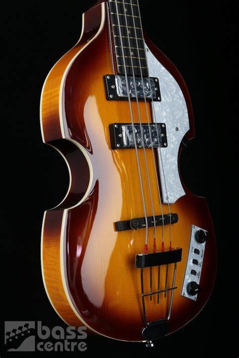 Hofner Ignition 'Cavern' Bass Gtr Sunburst W/Case