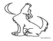 Wolf Coloring Pages