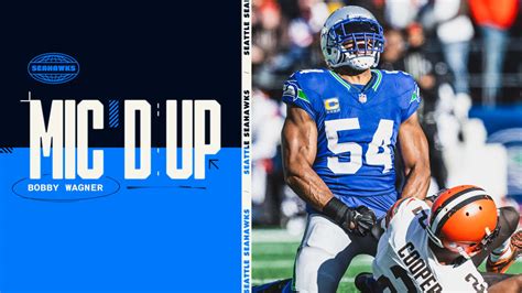 Seahawks Mic'd Up: Bobby Wagner - Week 8 | 2023 Seattle Seahawks