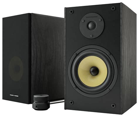 Best Buy: Thonet & Vander Kugel 6.5" 700W Bluetooth Speakers (Pair) Black KUGEL