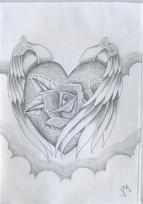 Free Pencil Art Love Heart, Download Free Pencil Art Love Heart png images, Free ClipArts on ...