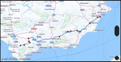 What is the distance from Alicante Spain to Villamartin Spain? Google Maps Mileage, Driving ...