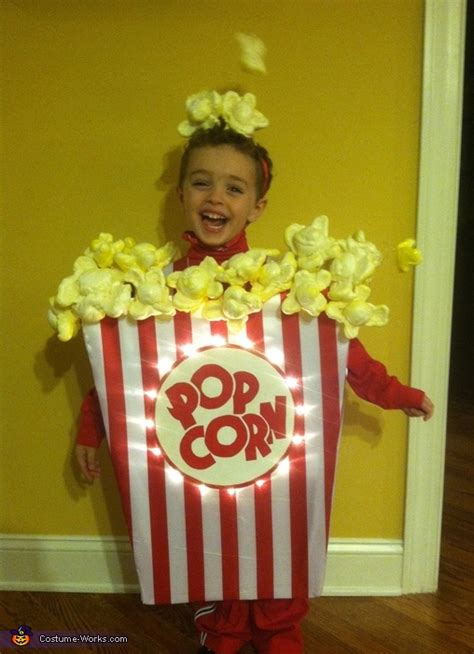 DIY Popcorn Costume