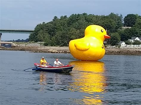 Giant rubber ducky takes flight; where will it land next? | Coast 93.1