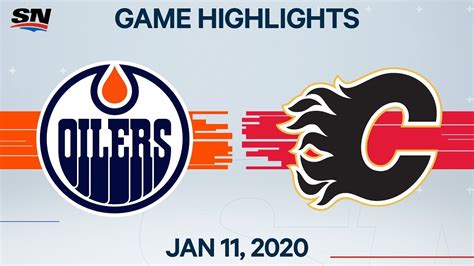 NHL Highlights | Oilers vs. Flames – Jan. 11, 2020 - YouTube