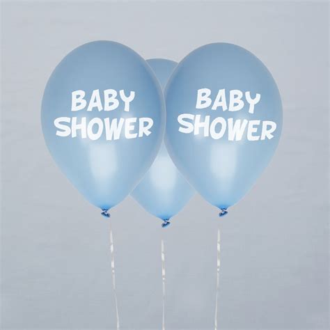 Little Star Blue - Baby Shower Balloons | Baby shower party balloons, Baby shower balloons boy ...