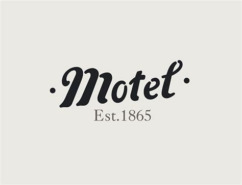 Motel logo Brand Identity Design, Branding Design, Logo Design, Graphic Design, Type Design ...