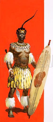 Shaka, Zulu king stock image | Look and Learn