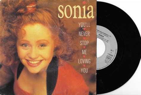 Disque Vinyle 45 tours Occasion - SONIA - You'll Never Stop Me Loving ...