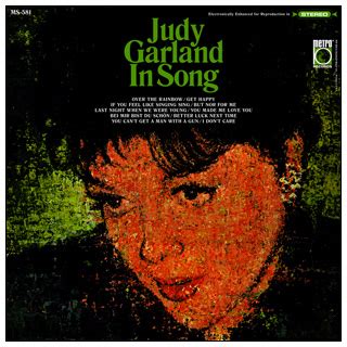 Judy Garland Discography: Judy Garland In Song