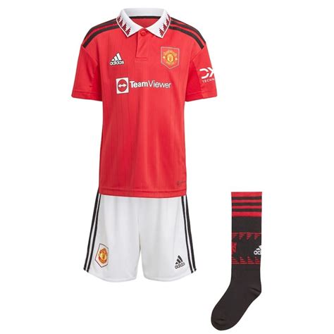 Adidas Manchester United FC 2022/23 Home Kit Children ...