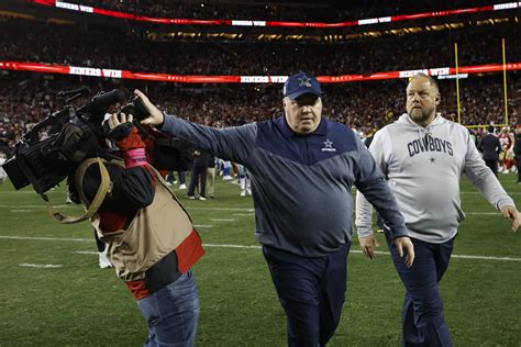 WATCH: Cowboys HC Mike McCarthy Shoves Cameraman Following Loss