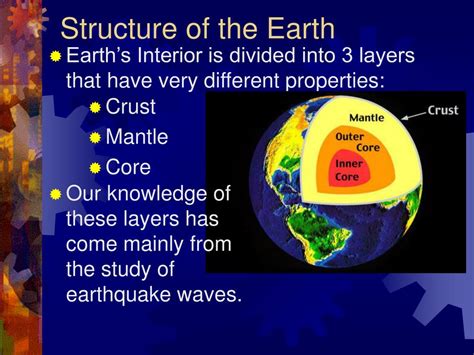 Interior Structure Of Earth Ppt - The Earth Images Revimage.Org