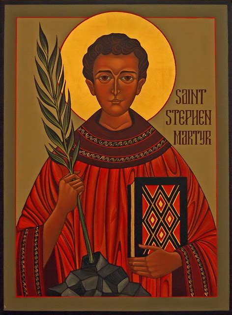 St. Stephen | Icon of St. Stephen, the first martyr, in St. … | Flickr