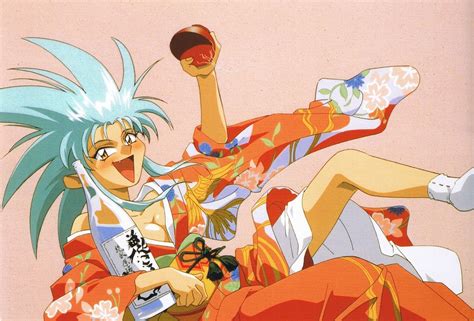 Download Tenchi Muyo: Ryoko Kickin' Back (1600x1086) - Minitokyo | Retro anime, Old anime, 90s anime