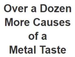 Metal Taste in Mouth: Every Cause, Every Solution » Scary Symptoms