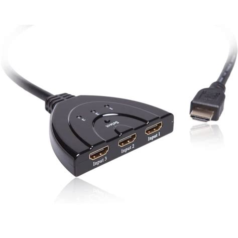 3 Port HDMI Switch With 1.5 Feet Cable | I.T. Megabyte Computers