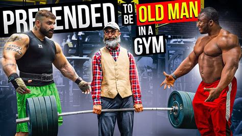 Elite Powerlifter Pretended to be an OLD MAN #5 | Anatoly GYM PRANK ...