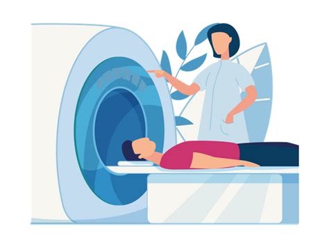 Best Premium Concept of MRI scanning Illustration download in PNG ...