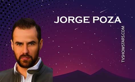 Jorge Poza : Wife, Height, TV Shows & Movies