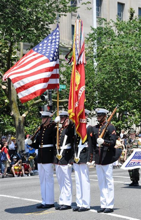 Memorial Day Parade In Washington, DC. Editorial Stock Photo - Image of ...