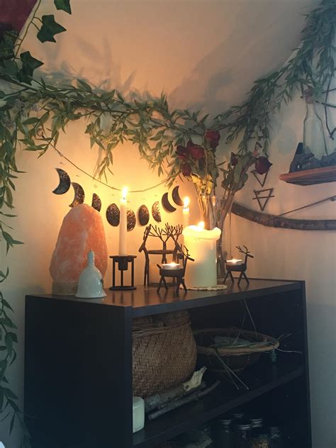 Pin by Fae Hill on Altars | Witch room, Witchy room, Aesthetic room decor