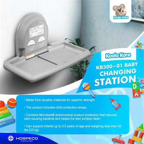 KOALA KARE Baby Changing Station | Hospeco