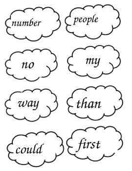 Popcorn Words - List 4 Set by Miss Kathleen ABC | TPT