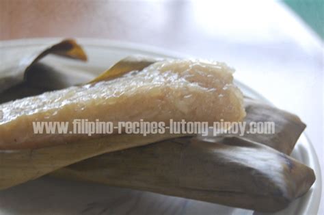 Suman Filipino Recipe