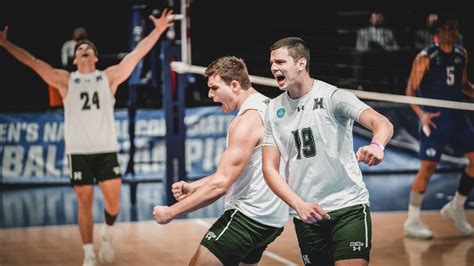 Watch Hawaii's match point and celebration for its 2021 NCAA men's ...