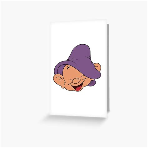 "Dopey Funny Face" Greeting Card by AbigailSinclair | Redbubble