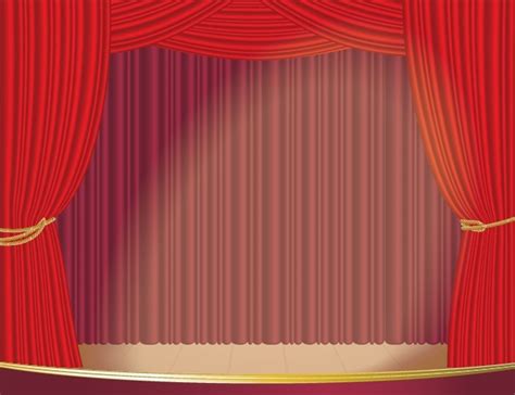 Stage curtain vector Free vector in Encapsulated PostScript eps ( .eps ) vector illustration ...