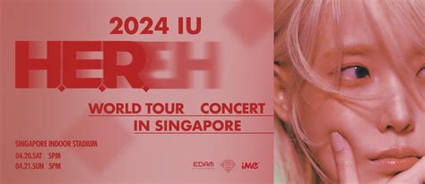 IU H.E.R. World Tour Concert in Singapore 2024