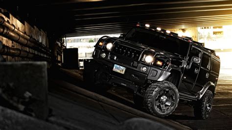 Hummer, H2, Black, Off road, Black, Suv HD Wallpapers | HD Wallpapers