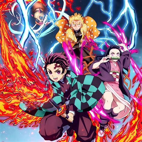 1080x1080 Resolution 4k Demon Slayer Kimetsu No Yaiba Poster 2022 ...