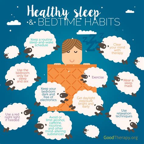 GoodTherapy | Sleep Hygiene Infographic by GoodTherapy.org