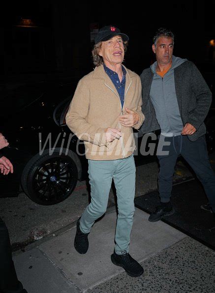 Mick Jagger attends SNL afterparty on October 22 2023 in New York City ...