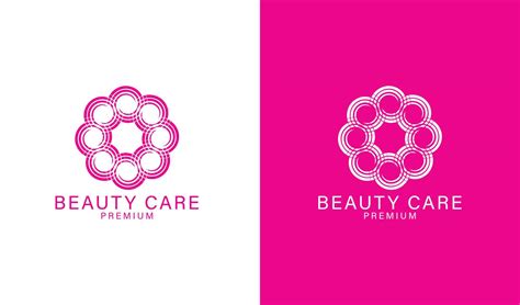 beauty care logo simple design idea 14858186 Vector Art at Vecteezy