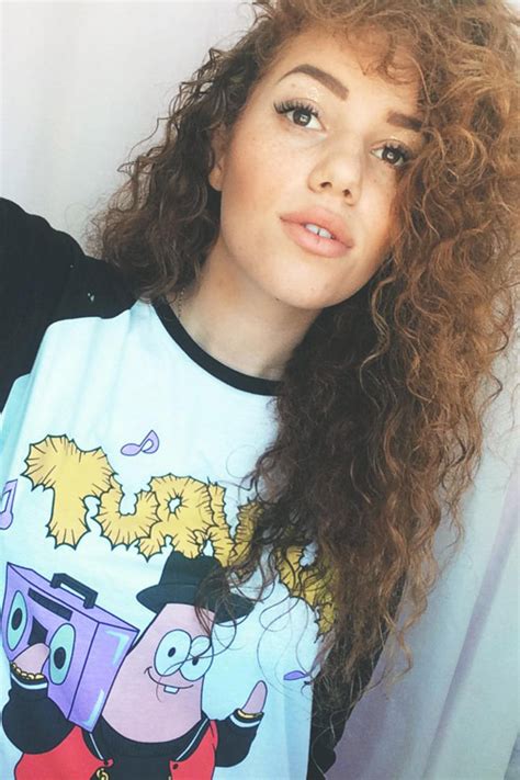 Mahogany Lox Curly Medium Brown Hairstyle | Steal Her Style