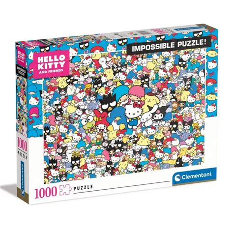 De Toyboys | Hello Kitty Impossible Jigsaw Puzzle Hello Kitty And Friends (1000 pieces)