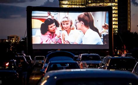 The 'Largest Drive-In Movie Screen In Houston' Is Now Open