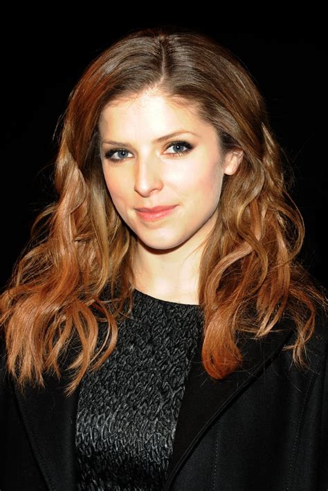 Anna Kendrick at Philosophy | Celebrity Hair and Makeup at New York Fashion Week Fall 2014 ...