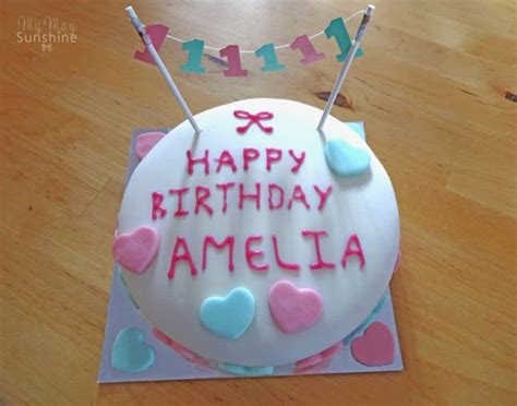 Happy First Birthday Amelia | My May Sunshine