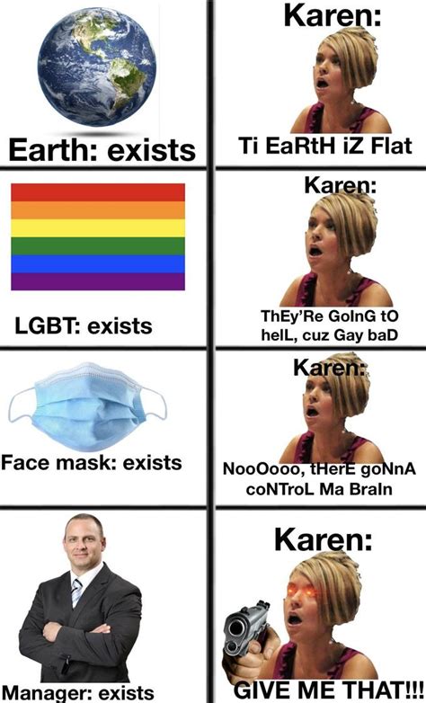 A random Karen meme I made for no especific reason | /r/FuckYouKaren ...